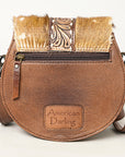 American Darling Crossbody Hair-On Genuine Leather Women Bag Western Handbag Purse