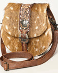 American Darling Crossbody Hair-On Genuine Leather Women Bag Western Handbag Purse