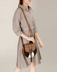 American Darling Crossbody Hair-On Genuine Leather Women Bag Western Handbag Purse