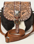 American Darling Crossbody Hair-On Genuine Leather Women Bag Western Handbag Purse