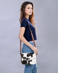 American Darling Small Crossbody Hair On Genuine Leather Women Bag Western Handbag Purse