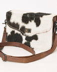 American Darling Small Crossbody Hair On Genuine Leather Women Bag Western Handbag Purse