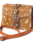American Darling Small Crossbody Hair On Genuine Leather Women Bag Western Handbag Purse