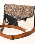 American Darling Small Crossbody Hair On Genuine Leather Women Bag Western Handbag Purse