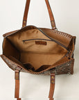 OHLAY KBG322A TOTE Hand Tooled Genuine Leather women bag western handbag purse