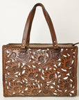 OHLAY KBG322A TOTE Hand Tooled Genuine Leather women bag western handbag purse