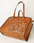 OHLAY KBG322B TOTE Hand Tooled Genuine Leather women bag western handbag purse
