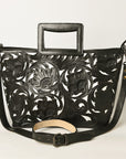 OHLAY KBG324A TOTE Hand Tooled Genuine Leather women bag western handbag purse