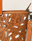 OHLAY KBG324B TOTE Hand Tooled Genuine Leather women bag western handbag purse