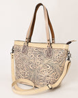 Ohlay Bags KBG328 TOTE Hand Tooled Genuine Leather women bag western handbag purse