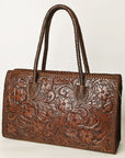 OHLAY KBG319B TOTE Hand Tooled Genuine Leather women bag western handbag purse