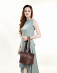 OHLAY KBG333 TOTE Hand Tooled Genuine Leather women bag western handbag purse