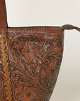 OHLAY KBG333 TOTE Hand Tooled Genuine Leather women bag western handbag purse