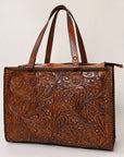 OHLAY KBG334A TOTE Hand Tooled Genuine Leather women bag western handbag purse