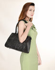 OHLAY KBG334 TOTE Hand Tooled Genuine Leather women bag western handbag purse