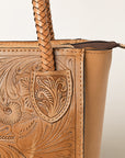 OHLAY KBG338C TOTE Hand Tooled Genuine Leather women bag western handbag purse