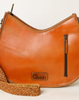 OHLAY KBG342 Cross Body Hand Tooled Genuine Leather women bag western handbag purse