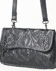 OHLAY WALLET Hand Tooled Genuine Leather women bag western handbag purse
