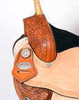 Flex Tree Western Horse Saddle American Leather Trail Barrel Racing By Hilason