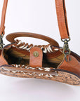 ADBG1227 American Darling Hand Tooled Genuine Leather Women Bag Western Handbag Purse
