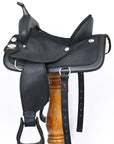 Hilason Horse Trail Pleasure Endurance Synthetic Saddle Black