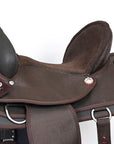 Hilason Horse Trail Pleasure Endurance Synthetic Saddle Brown