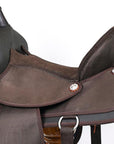 Hilason Horse Trail Pleasure Endurance Synthetic Saddle Brown