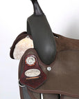 Hilason Horse Trail Pleasure Endurance Synthetic Saddle Brown
