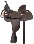 Hilason Horse Trail Pleasure Endurance Synthetic Saddle Brown