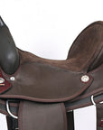 Hilason Horse Trail Pleasure Endurance Synthetic Saddle Brown