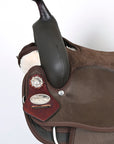 Hilason Horse Trail Pleasure Endurance Synthetic Saddle Brown