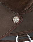 Hilason Horse Trail Pleasure Endurance Synthetic Saddle Brown