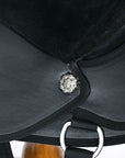Hilason Horse Trail Pleasure Endurance Synthetic Saddle Black
