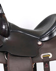 Hilason Horse Trail Pleasure Endurance Synthetic Saddle Brown