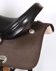Hilason Horse Trail Pleasure Endurance Synthetic Saddle Brown