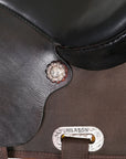Hilason Horse Trail Pleasure Endurance Synthetic Saddle Brown