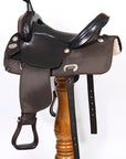 Hilason Horse Trail Pleasure Endurance Synthetic Saddle Brown