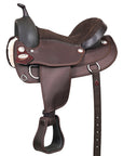 Hilason Flex Tree Western Horse Saddle Cordura Synthetic Trail & Pleasure