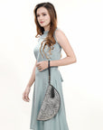 American Darling Clutch Hand Tooled Genuine Leather Women Bag Western Handbag Purse
