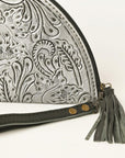 American Darling Clutch Hand Tooled Genuine Leather Women Bag Western Handbag Purse