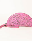 American Darling Clutch Hand Tooled Genuine Leather Women Bag Western Handbag Purse