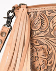 American Darling Hand Tooled Genuine Leather Women Bag Western Handbag Purse