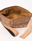 American Darling Hand Tooled Genuine Leather Women Bag Western Handbag Purse