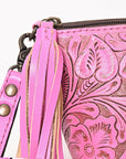 American Darling Hand Tooled Genuine Leather Women Bag Western Handbag Purse