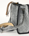 American Darling Hand Tooled Genuine Leather Women Bag Western Handbag Purse