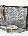 American Darling Hand Tooled Genuine Leather Women Bag Western Handbag Purse
