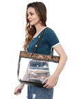American Darling ADBG1238 Tote Hand Tooled Genuine Leather women bag western handbag purse