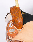 Western Horse Saddle American Leather Flex Trail Barrel Hilason