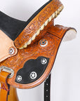 Western Horse Saddle American Leather Flex Trail Barrel Hilason