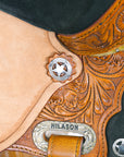 Western Horse Saddle American Leather Flex Trail Barrel Hilason